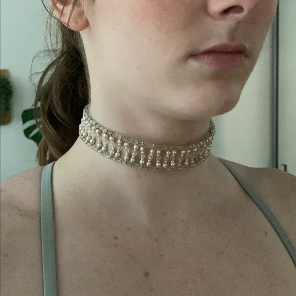 Beaded Choker Necklace